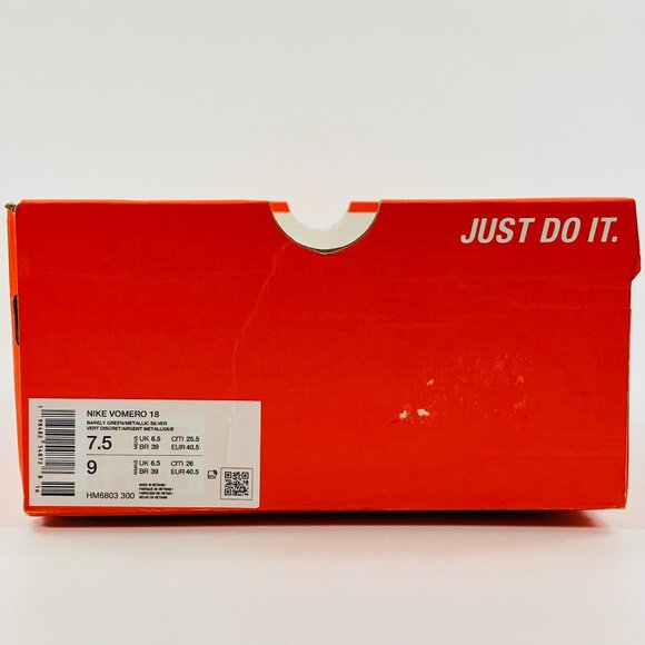 Nike Vomero 18 \'Barely Green Hyper Crimson\' HM6803-300 size 7.5 main image 8